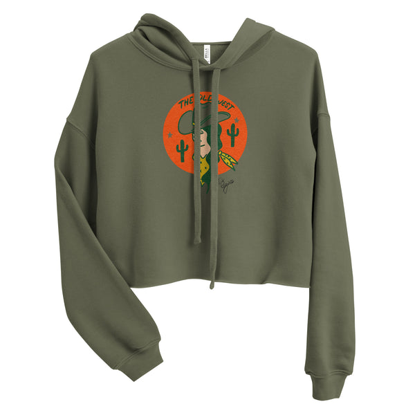 The Old West Cropped Hoodie