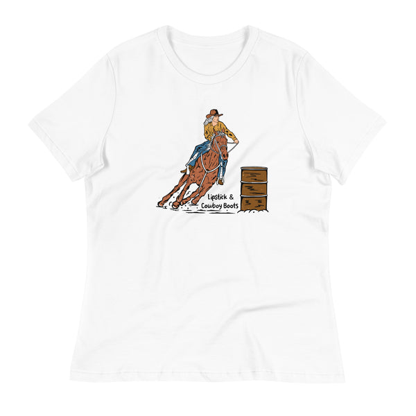 Cowboy Boots & Lipstick Women's Tee